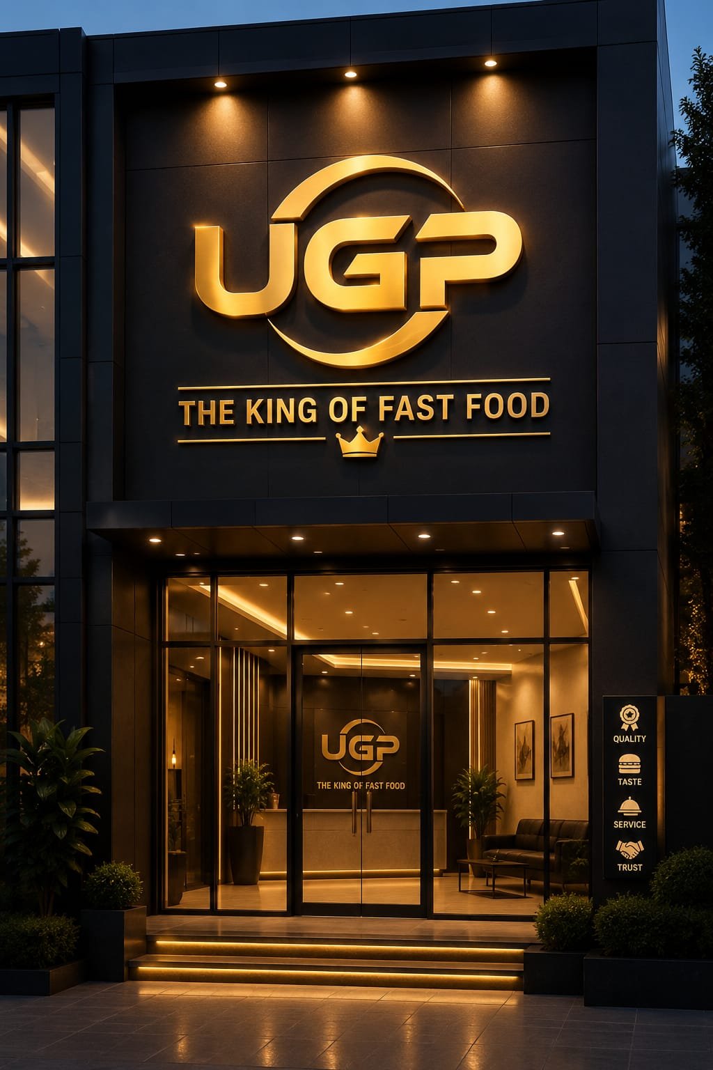 UGP The King of Fast Food restaurant